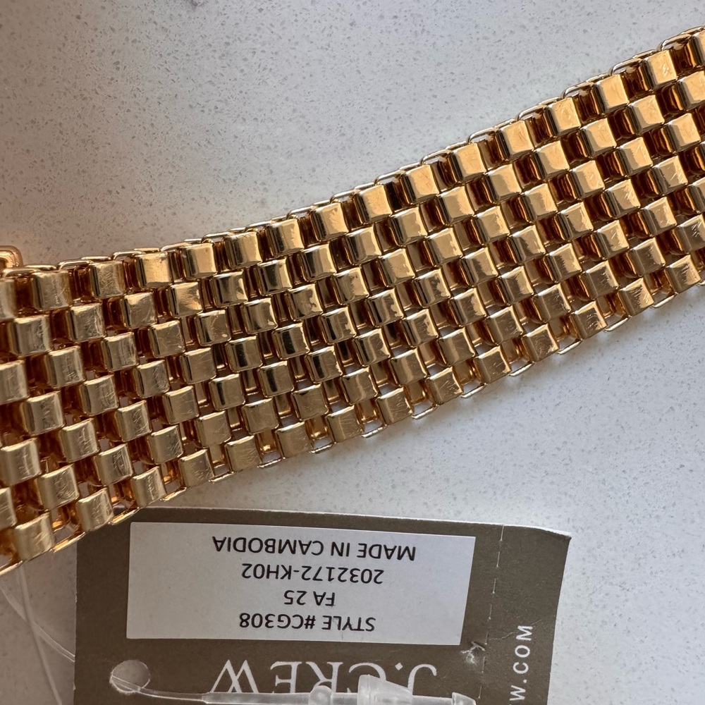 J. Crew Watchband chain belt - Picture 3 of 4